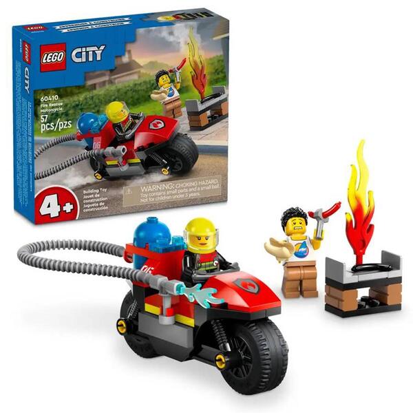 LEGO&#40;R&#41; City Fire Rescue Motorcycle - image 