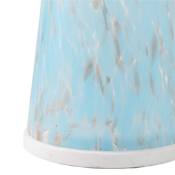 Sagebrook Home Olivos Art Marble Top Accent Table - image 