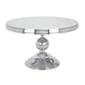 9th & Pike&#40;R&#41; Silver Aluminum Traditional Coffee Table - image 1