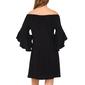Womens MSK Ruffle Sleeve Off Shoulder ITY Dress - image 2