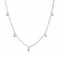 Gemstone Classics(tm) Sterling Silver Pearl Trendy Chain Necklace - image 1