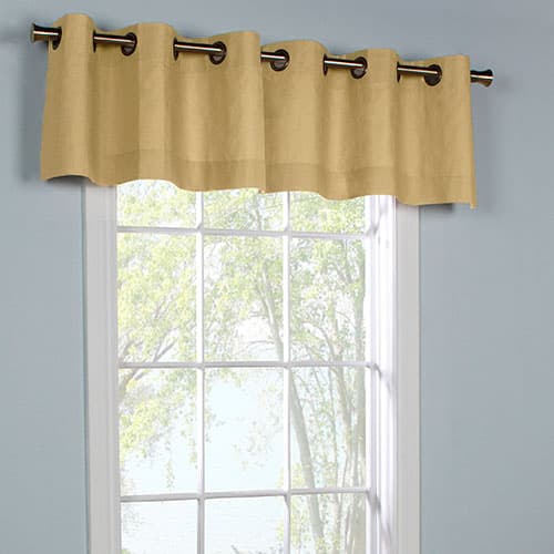 Weathermate Grommet Valance - Khaki - 40x15 - image 