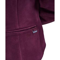 Petite Calvin Klein Long Sleeve Suede Open Front Blazer