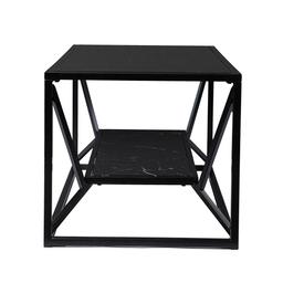 Southern Enterprises Argall Glass-Top Coffee Table