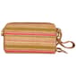 Womens Bueno Striped Woven Double Zip Flap Crossbody Wallet - image 4