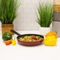 BergHOFF Geminis 2pc. Aluminum 9.5in. Red Fry Pan Set - image 3