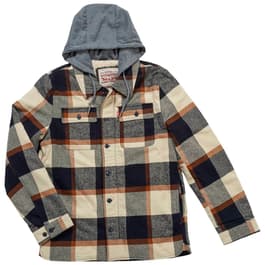 Boscov's mens flannel online hoodie