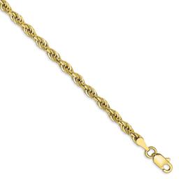 Gold Classics™ 10kt. 3.0mm 18in. Semi-Solid Rope Chain