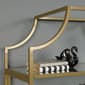 Sauder International Lux Bookcase - Satin Gold - image 3