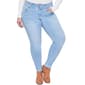 Plus Size Royalty Wanna Betta Butt 3 Button Skinny Repreve Jeans - image 1
