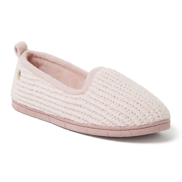 Womens Dearfoams Rachel Marled Chenille Closed Back Slippers