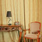 Simple Designs Twisted Vine Table Lamp w/Shade & Hanging Crystals - image 3