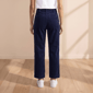 Womens Draper James Corduroy Wide Leg Front Patch Pocket Pants - image 3