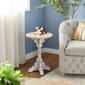9th & Pike&#174; Whitewash Chinese Fir Country Accent Table - image 2