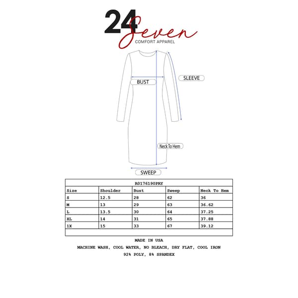 Womens 24/7 Comfort Apparel Patchwork Sleeveless Shift Dress