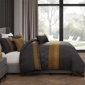 Bebejan® Golden Hex Cotton Sateen 5pc. Reversible Comforter Set - image 4
