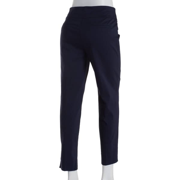 Petite Zac & Rachel Millennium Solid Pull On Ankle Pants