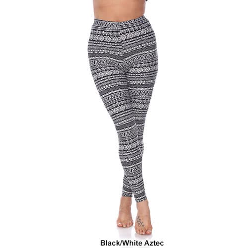 Womens White Mark Snowflake Leggings