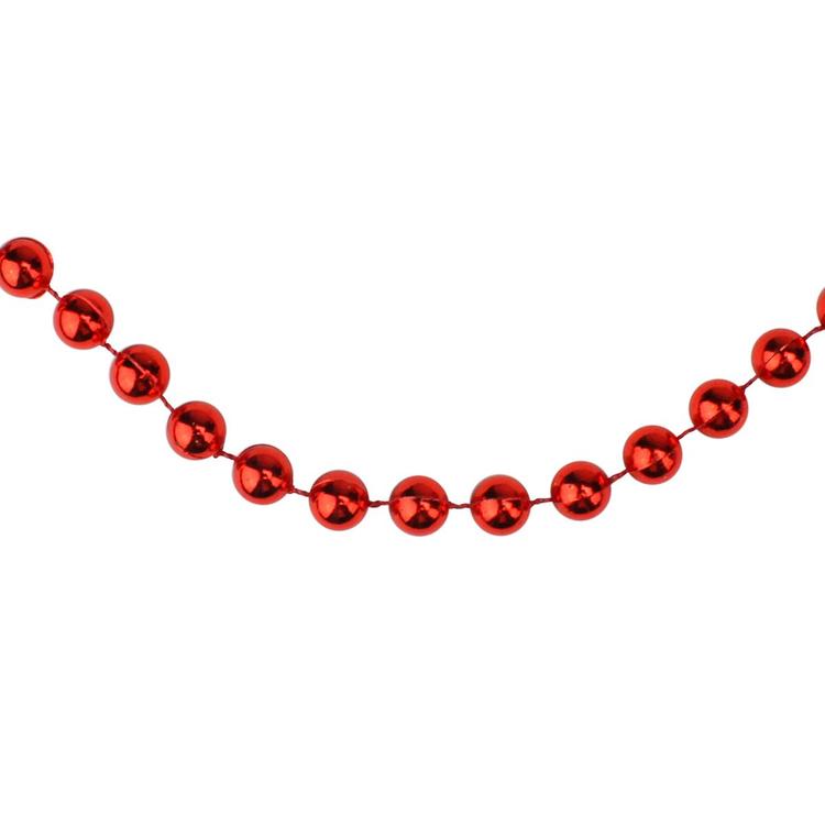 Northlight Seasonal 33ft. Shiny Red Beaded Christmas Garland