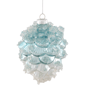 Northlight 4.75in. Icy Pine Cone Glass Christmas Ornament - image 5