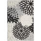 Nourison Aloha Monochrome Tropical Indoor/Outdoor Area Rug - image 1