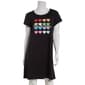 Womens Goodnight Kiss Short Sleeve Love Is Love Nightshirt - image 2