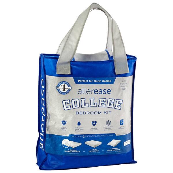 AllerEase College Bedroom Mattress Protector Bedroom Kit - image 