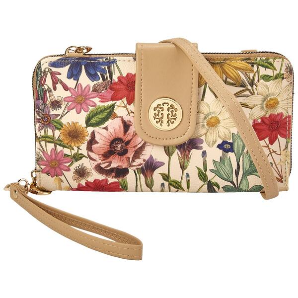 Womens Sasha Flower Wallet On a String - image 