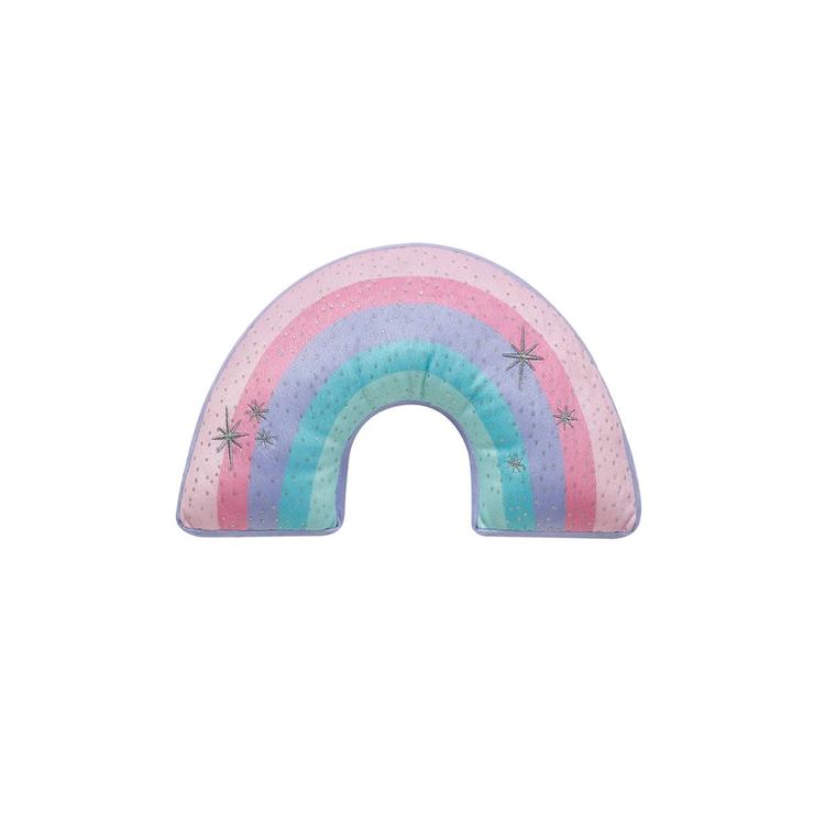 Alex &amp; Bella Rainbow Rouched Microfiber Comforter Bedding Set