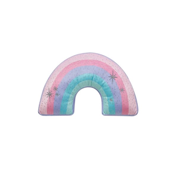 Alex &amp; Bella Rainbow Rouched Microfiber Comforter Bedding Set