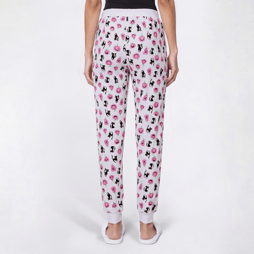 Juniors Pillow Talk Halloween Cats Pajama Bottoms