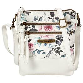 Stone Mountain Primo Floral North/South 3 Bagger - White