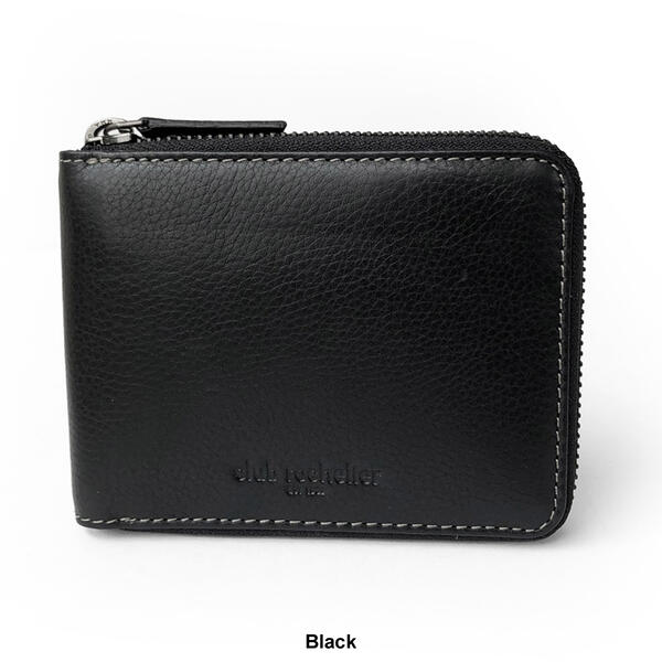 Mens Club Rochelier Onyx Full Leather RFID Wallet