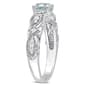 Gemstone Classics&#8482; 10kt. White Gold 1ct. Aquamarine Ring - image 3