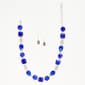 Ashley Cooper(tm) Linked Sapphire Faceted Necklace & Earring Set - image 1