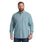 Mens Big & Tall IZOD(R) Plaid Button Down Shirt - Wasabi - image 1