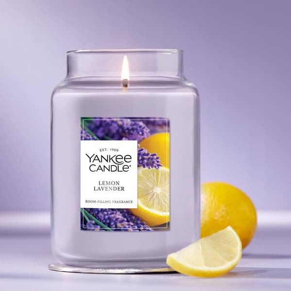 Yankee Candle&#40;R&#41; 22oz. Lemon Lavender Jar Candle