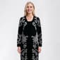 Womens Birch Long Sleeve Floral Sweater Jacket Dress - image 4