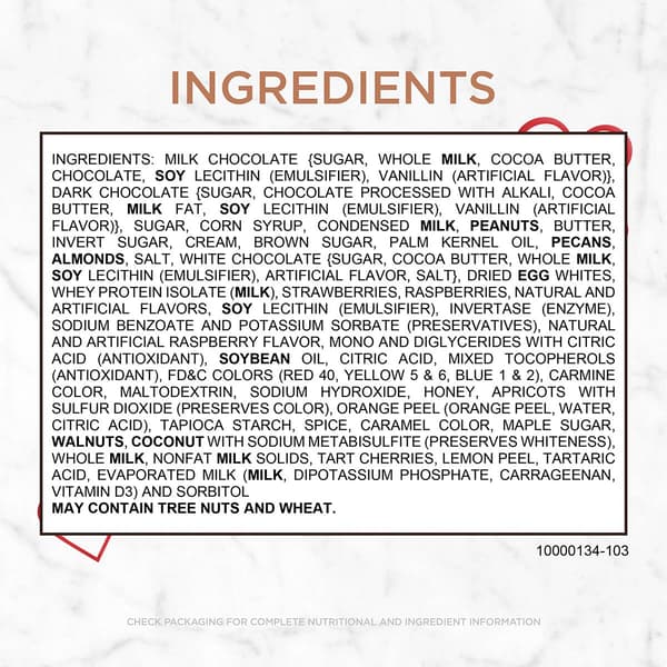 Russell Stover 15oz Assorted Chocolate Heart Box