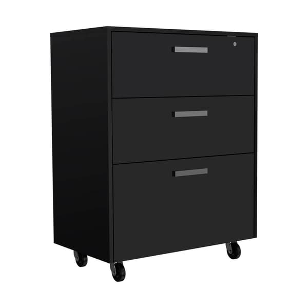 FM FURNITURE Penny 3 Drawer Storage Cabinet