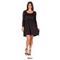 Womens 24/7 Comfort Apparel Babydoll Knee Length Dress - image 5