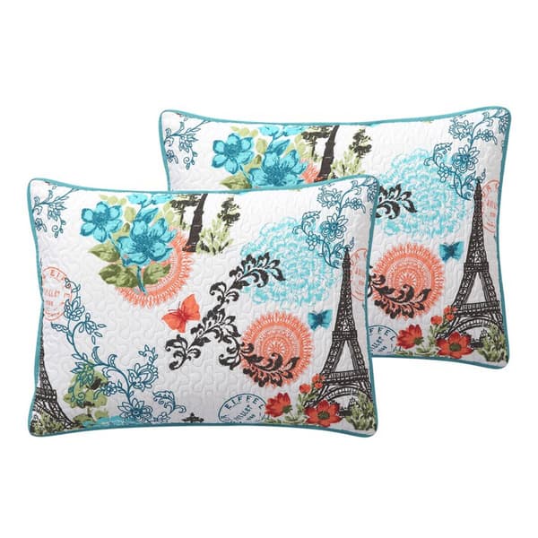 VCNY Home Eiffel Reversible Quilt Set