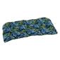 Jordan Manufacturing Wicker Settee Cushion - Tropical Leaf - image 1