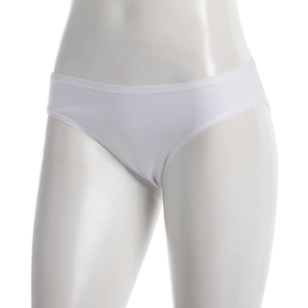 Womens Rene Rofe(R) Essential Bikini Panties 138327-WHT - image 