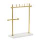 9th & Pike&#40;R&#41; Gold Marble Rods Jewelry Stand - image 1