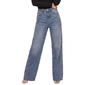 Womens Royalty Wide Leg Studded Seam Jeans - image 4