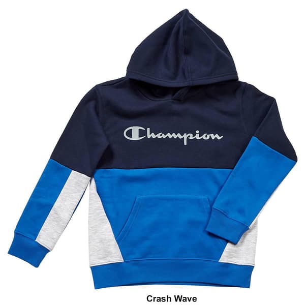 Boys &#40;8-20&#41; Champion&#174; Color Block Pieced Hoodie
