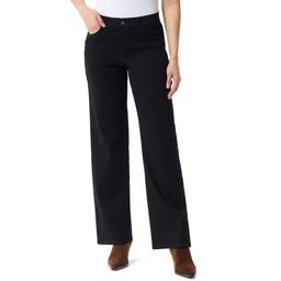 Womens Gloria Vanderbilt 5 Pocket Relaxed Wide Leg Jean Short