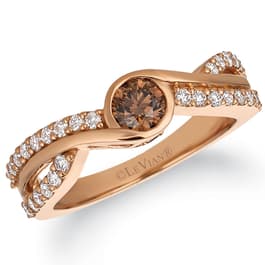 Le Vian Chocolatier&#40;R&#41; 1/3ctw. Chocolate Diamonds&#40;R&#41; Ring