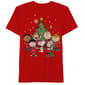 Young Mens Peanuts Christmas Short Sleeve Tee - image 1